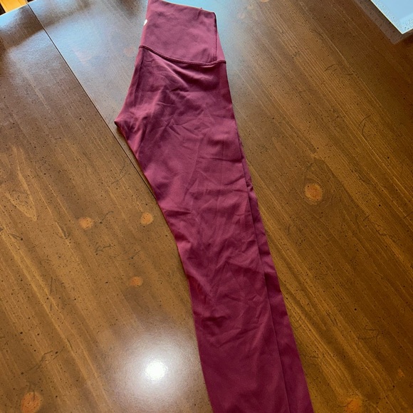 Lululemon align leggings burgundy - Picture 8 of 10